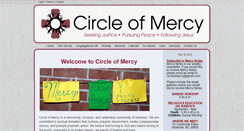 Desktop Screenshot of circleofmercy.org